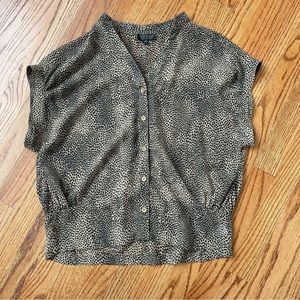 Topshop - Leopard Print Top